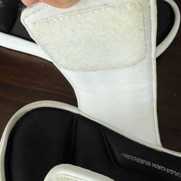 Size 6 - Adidas 5G Superstar Slides/Sandals RARE White/Black Men AC8702 - Picture 11 of 14